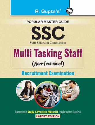 RGupta Ramesh SSC: Multi Tasking Staff (Non-Technical) Paper I & II Recruitment Exam Guide English Medium